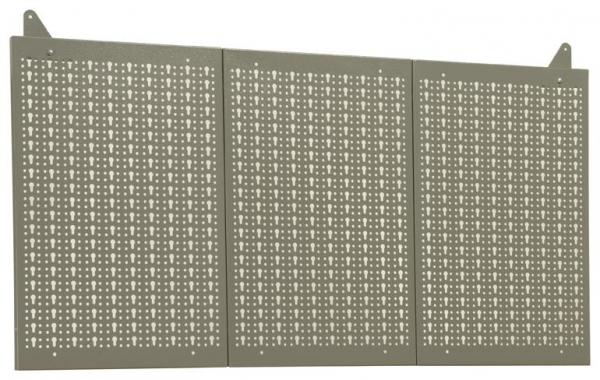Děrovaný závěsný panel - kovový